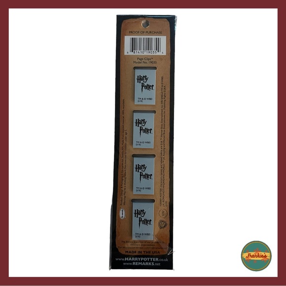 Other Harry Potter Page Clips Bookmarks Harry Hermione Ron